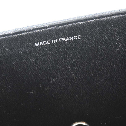 Chanel 1997-1999 Black Caviar Skin Jumbo Classic Flap Shoulder Bag