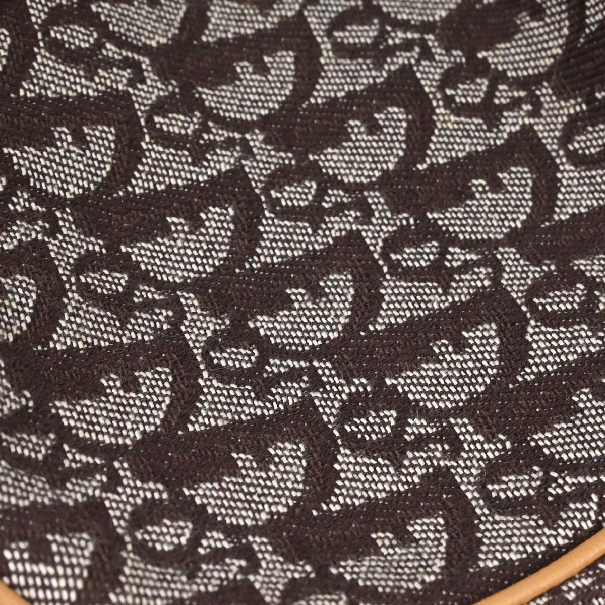 Christian Dior Brown Trotter Saddle Handbag