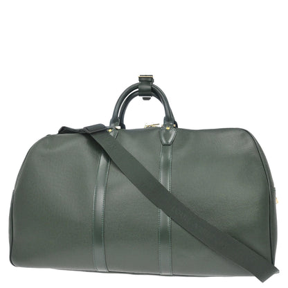 Louis Vuitton Green Taiga Kendall GM Duffle 2way Handbag M30114