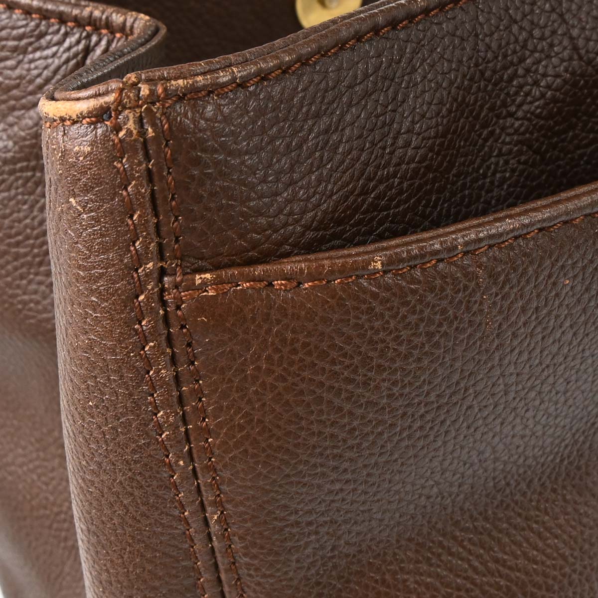 Chanel 2005-2006 Brown Calfskin Executive Cerf 2way Shoulder Tote