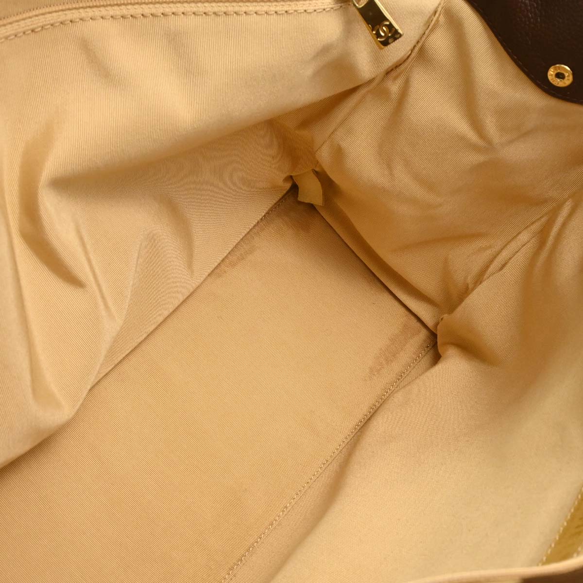 Chanel 2005-2006 Brown Calfskin Executive Cerf 2way Shoulder Tote Bag