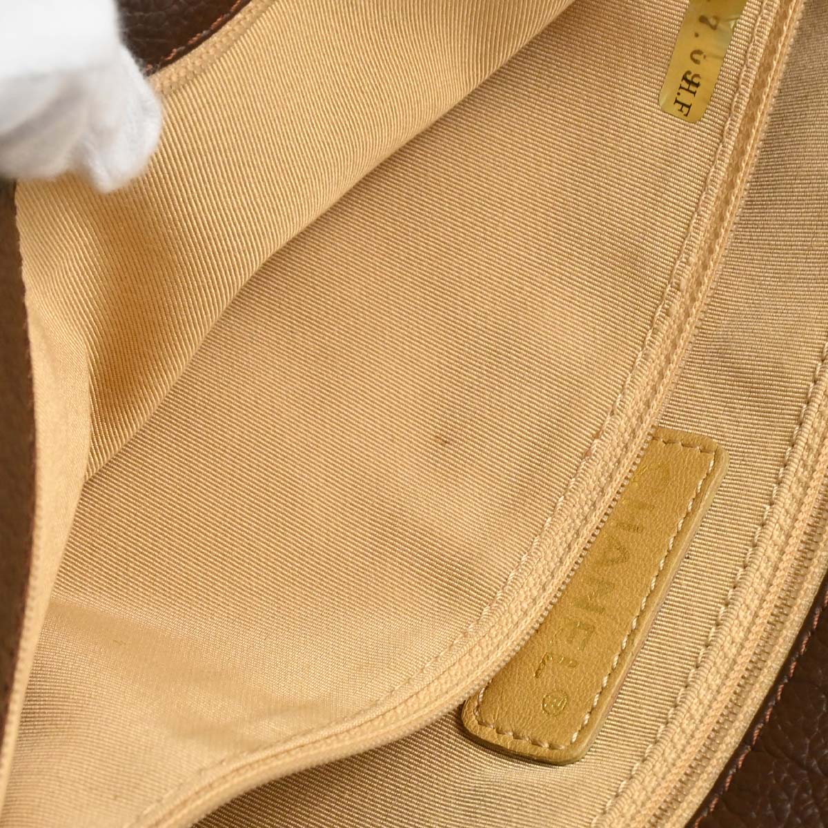 Chanel 2005-2006 Brown Calfskin Executive Cerf 2way Shoulder Tote Bag