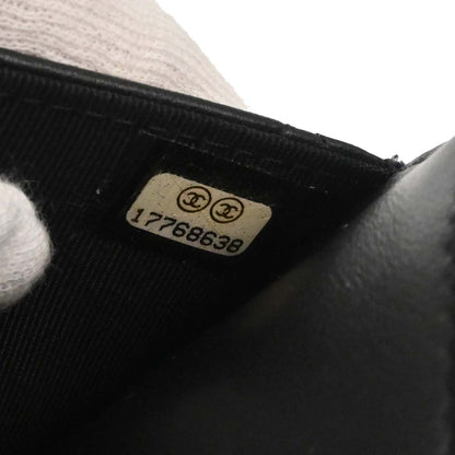 Chanel 2012-2013 Black Lambskin Classic WOC Wallet on Chain Bag