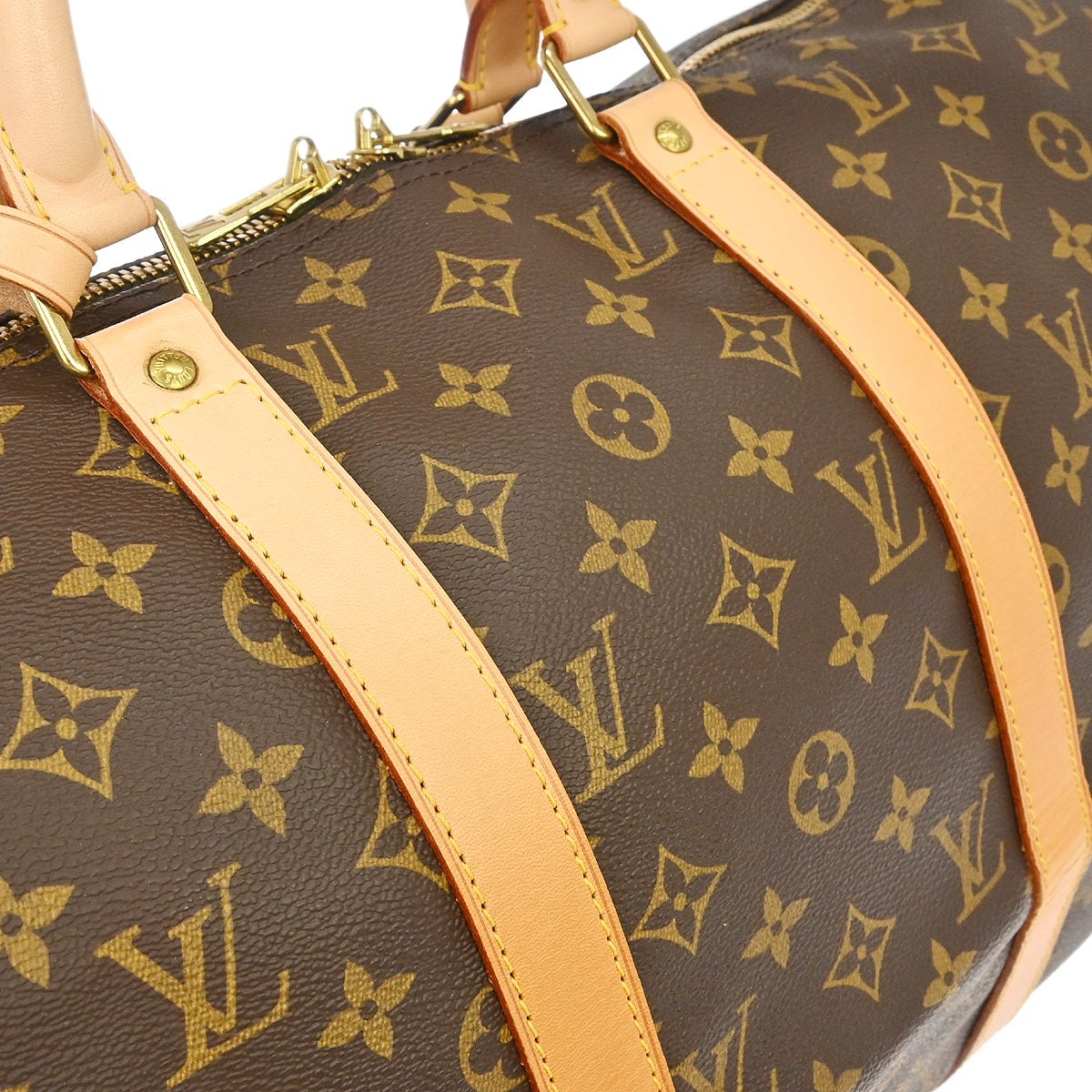 Louis Vuitton Monogram Keepall 50 Duffle Travel Handbag M41426