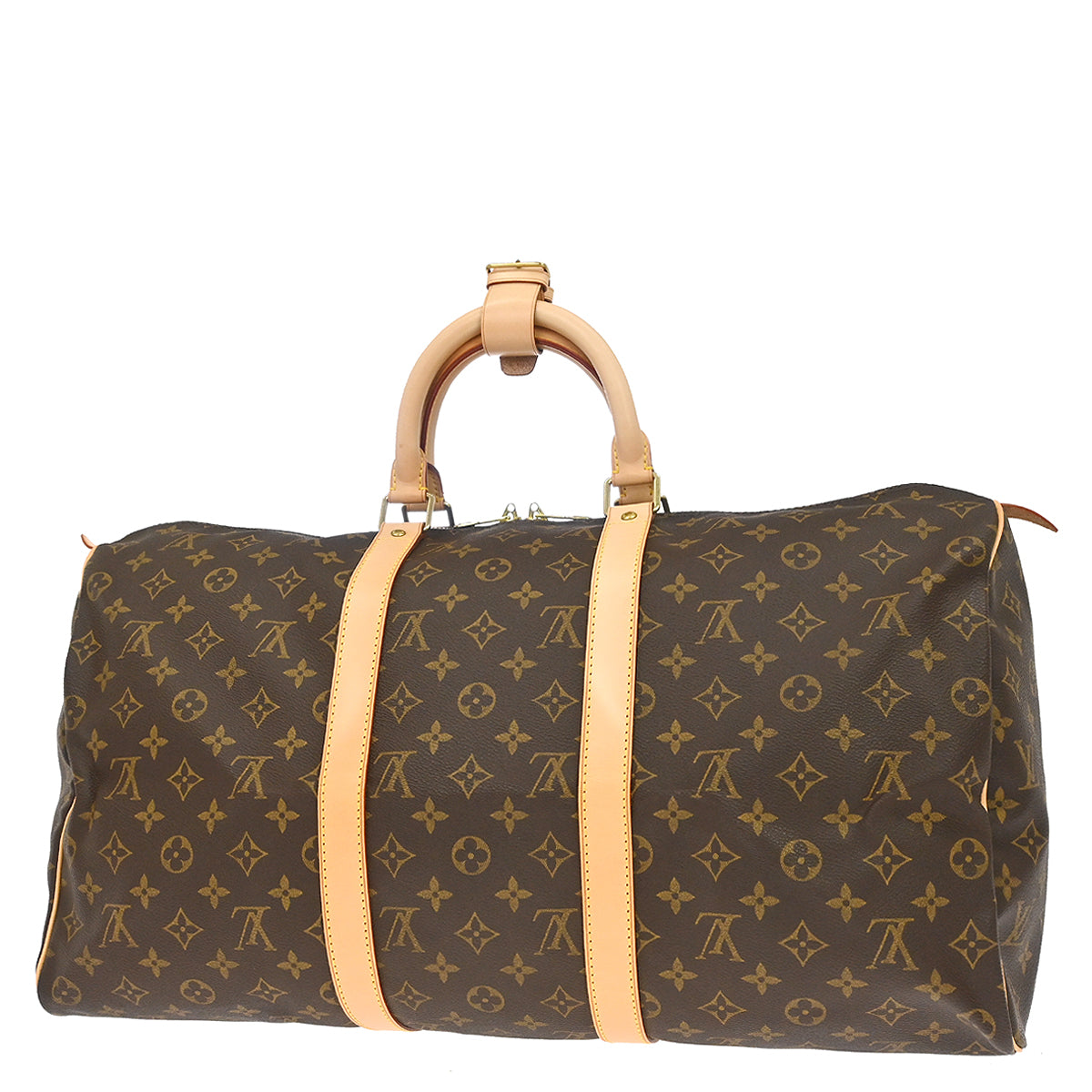 Louis Vuitton Monogram Keepall 50 Duffle Travel Handbag M41426