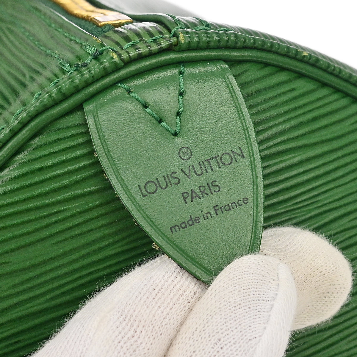 Louis Vuitton Green Epi Keepall 50 Travel Handbag M42964
