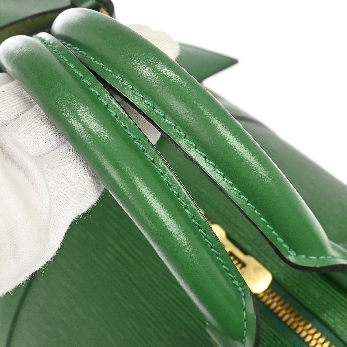 Louis Vuitton Green Epi Keepall 50 Travel Handbag M42964