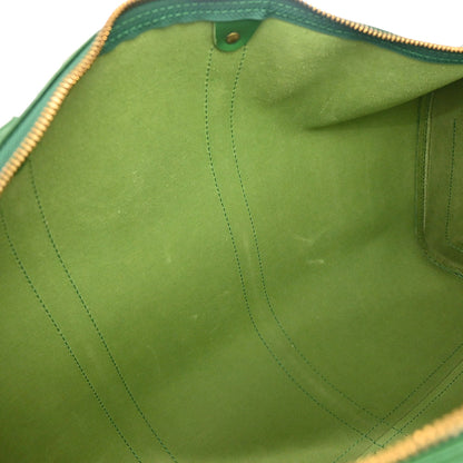 Louis Vuitton Green Epi Keepall 50 Travel Handbag M42964