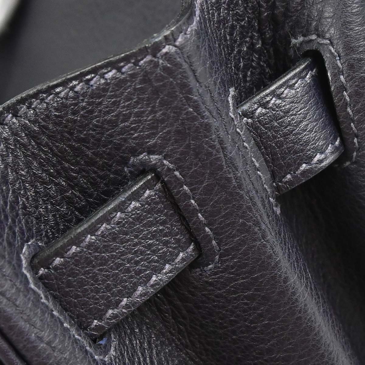 Hermes Blue Indigo Togo Kelly 32 Retourne 2way Shoulder Handbag