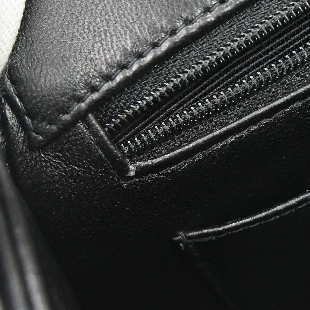 Chanel 1994-1996 Black Lambskin Turnlock Handbag