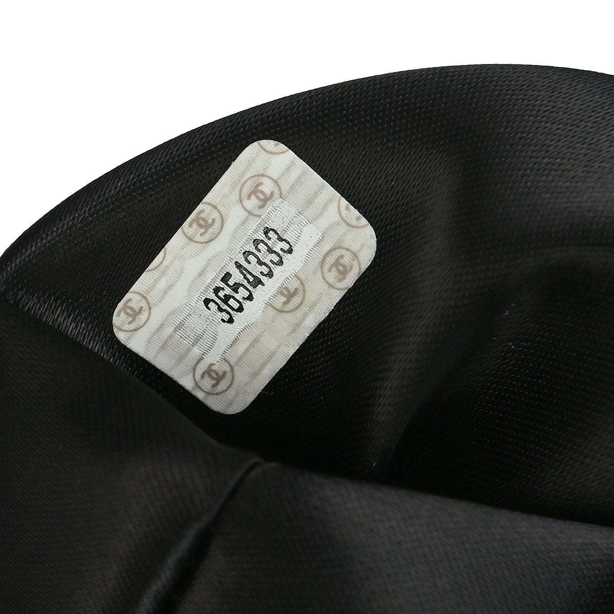 Chanel 1994-1996 Black Caviar Skin CC Shoulder Tote Bag