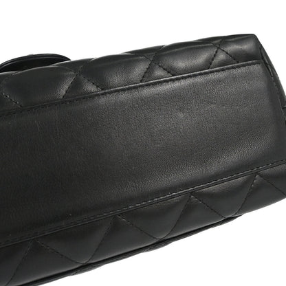 Chanel 2006-2008 Black Lambskin Top Handle Handbag