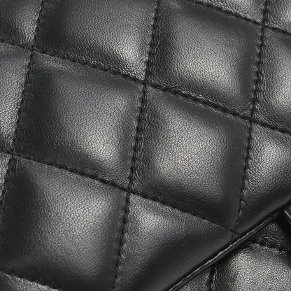 Chanel 2006-2008 Black Lambskin Top Handle Handbag
