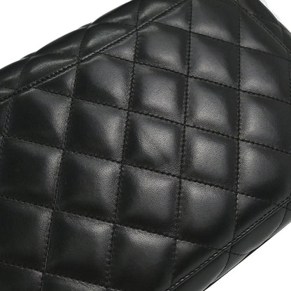 Chanel 2006-2008 Black Lambskin Top Handle Handbag