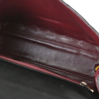Chanel 2006-2008 Black Lambskin Top Handle Handbag