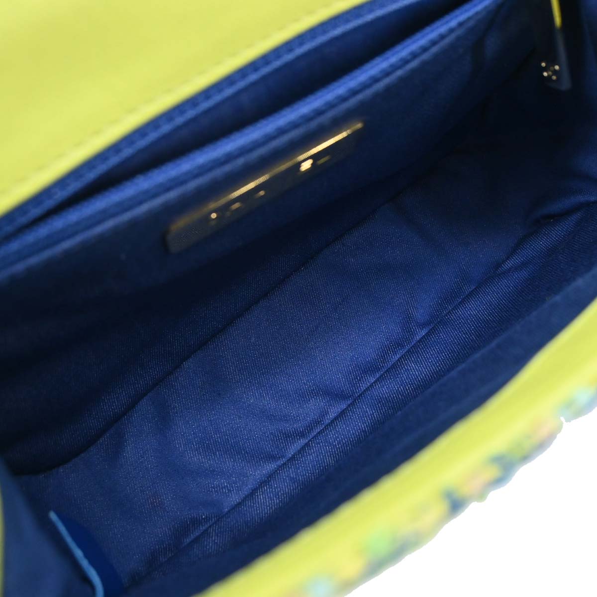 Chanel 2019 Green Tweed CC Mania Camera Bag Shoulder Bag