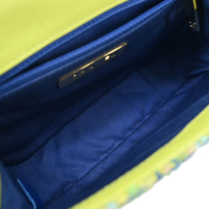 Chanel 2019 Green Tweed CC Mania Camera Bag Shoulder Bag