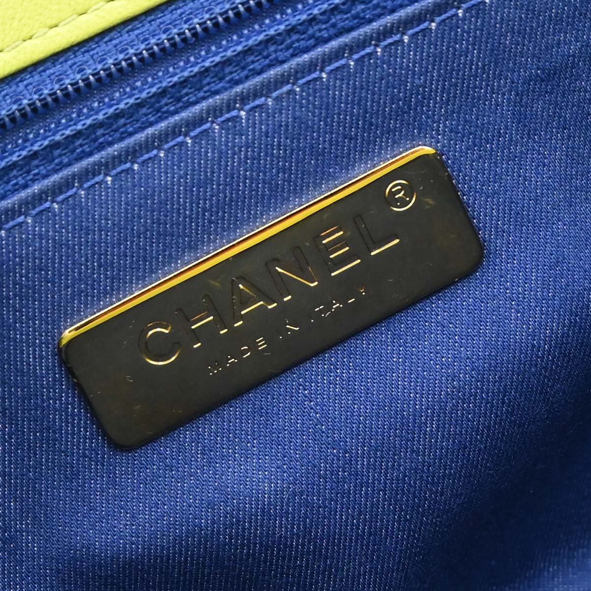 Chanel 2019 Green Tweed CC Mania Camera Bag Shoulder Bag