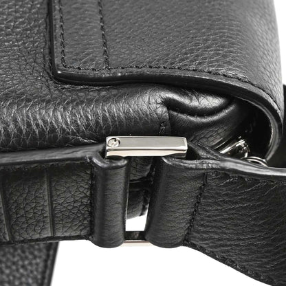 Dior Homme Black Leather Shoulder Bag