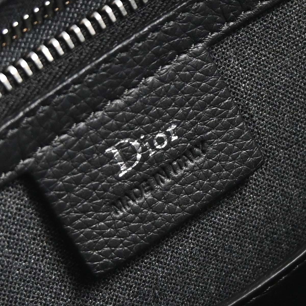 Dior Homme Black Leather Shoulder Bag