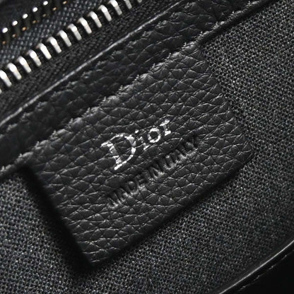 Dior Homme Black Leather Shoulder Bag