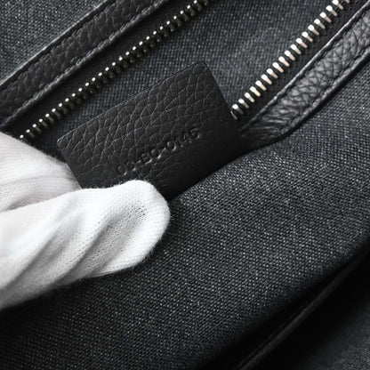 Dior Homme Black Leather Shoulder Bag