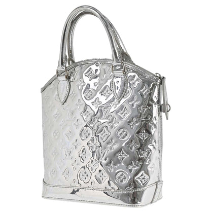 Louis Vuitton Silver Monogram Miroir Lockit Tote Handbag M95449