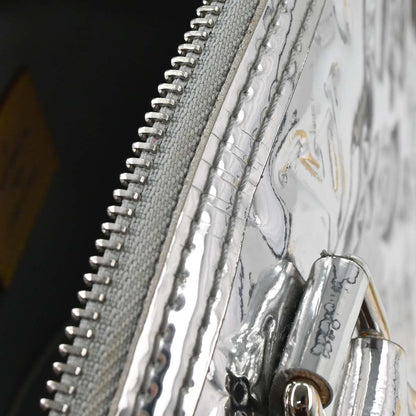Louis Vuitton Silver Monogram Miroir Lockit Tote Handbag M95449