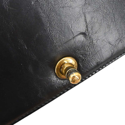 Boy Chanel 2015-2016 Black Calfskin Medium Shoulder Bag