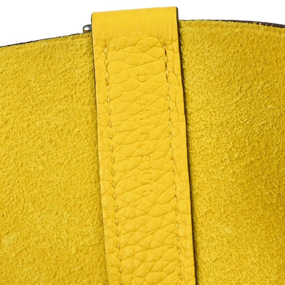 Hermes Jaune de Naples Taurillon Picotin Lock 26 GM Handbag