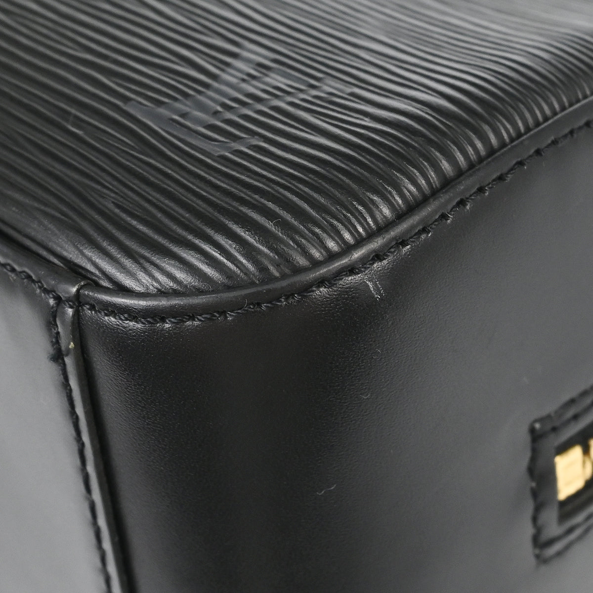 Louis Vuitton Black Epi Jasmin Handbag M52082