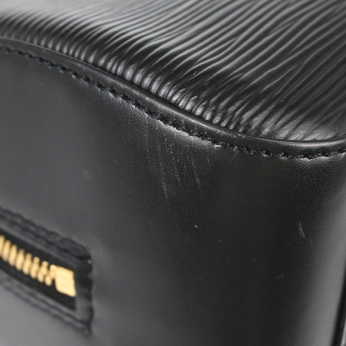 Louis Vuitton Black Epi Jasmin Handbag M52082