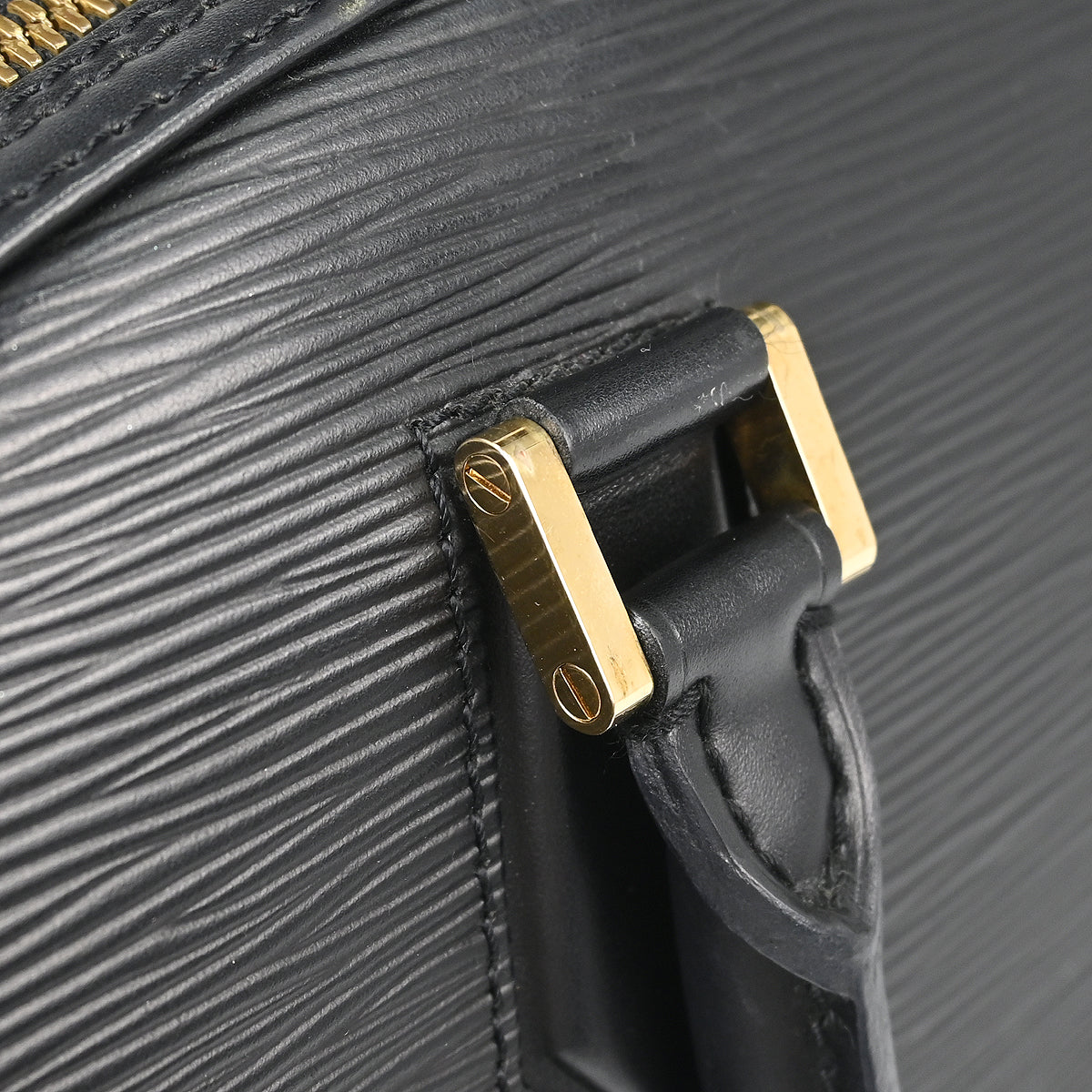 Louis Vuitton Black Epi Jasmin Handbag M52082