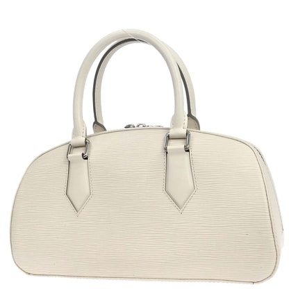 Louis Vuitton White Epi Jasmin Handbag M5208J