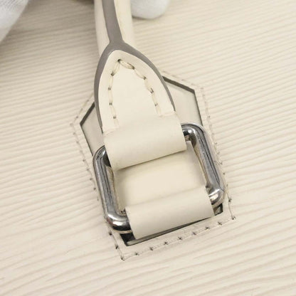 Louis Vuitton White Epi Jasmin Handbag M5208J