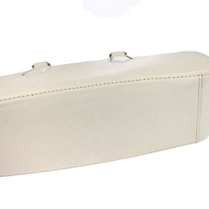 Louis Vuitton White Epi Jasmin Handbag M5208J