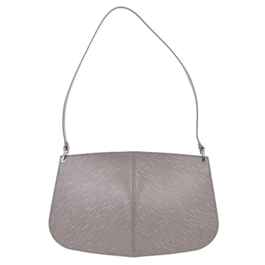 Louis Vuitton Purple Epi Pochette Demi-lune Handbag M5262B
