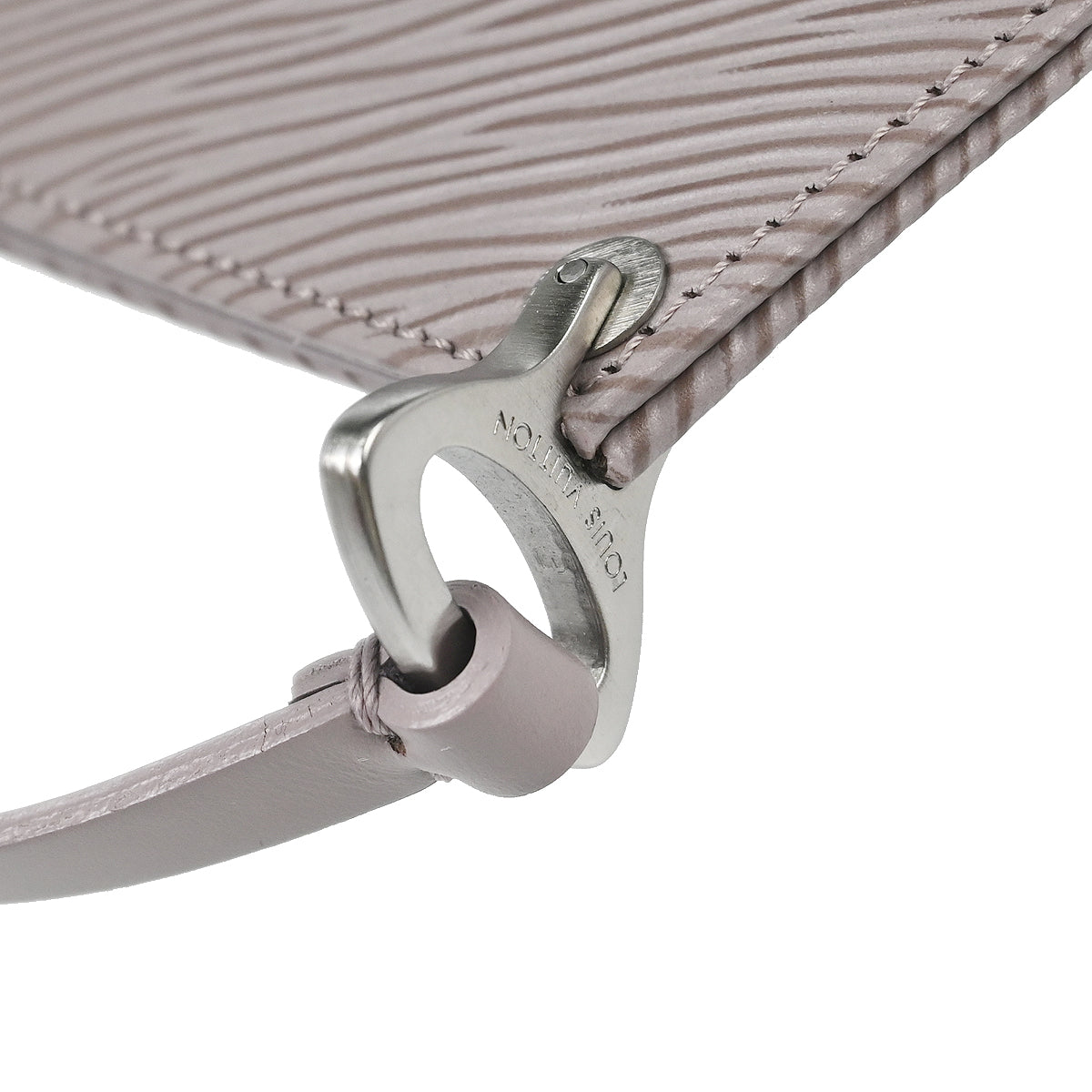 Louis Vuitton Purple Epi Pochette Demi-lune Handbag M5262B