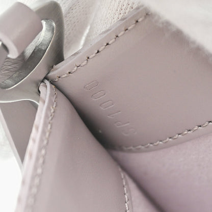 Louis Vuitton Purple Epi Pochette Demi-lune Handbag M5262B
