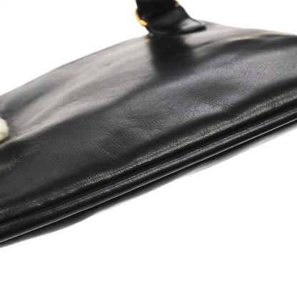 Chanel 1989-1991 Black Lambskin Waist Bum Bag #85/34