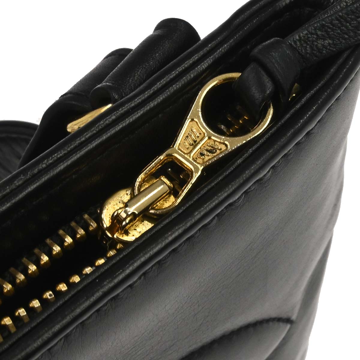 Chanel 1989-1991 Black Lambskin Waist Bum Bag #85/34
