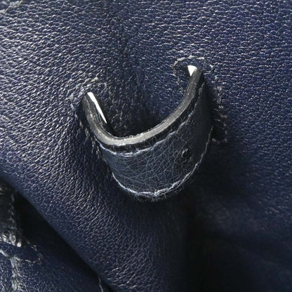 Hermes * Blue Indigo Ostrich Birkin 35 Handbag