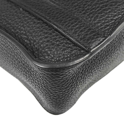 Hermes Black Taurillon Clemence Steve Caporal 27 Shoulder Bag
