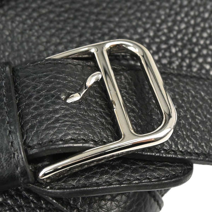 Hermes Black Taurillon Clemence Steve Caporal 27 Shoulder Bag