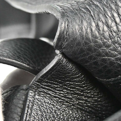 Hermes Black Taurillon Clemence Steve Caporal 27 Shoulder Bag