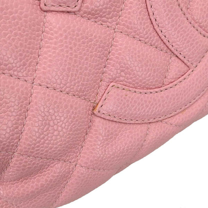 Chanel 2005-2006 Pink Caviar Skin Hobo Handbag