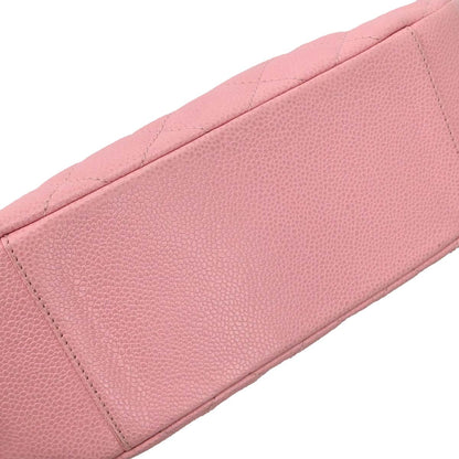 Chanel 2005-2006 Pink Caviar Skin Hobo Handbag