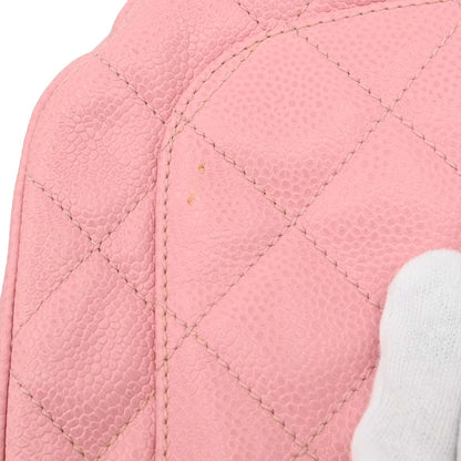 Chanel 2005-2006 Pink Caviar Skin Hobo Handbag