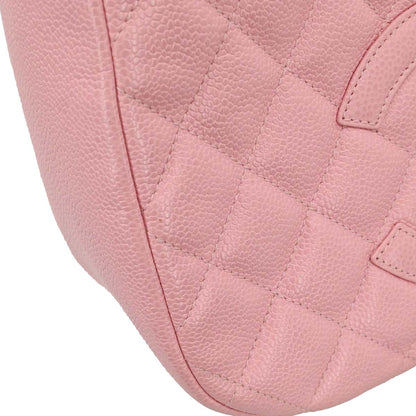 Chanel 2005-2006 Pink Caviar Skin Hobo Handbag