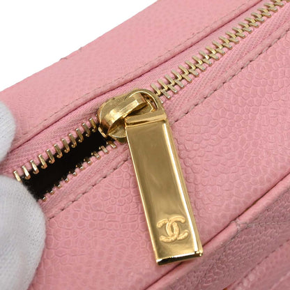 Chanel 2005-2006 Pink Caviar Skin Hobo Handbag